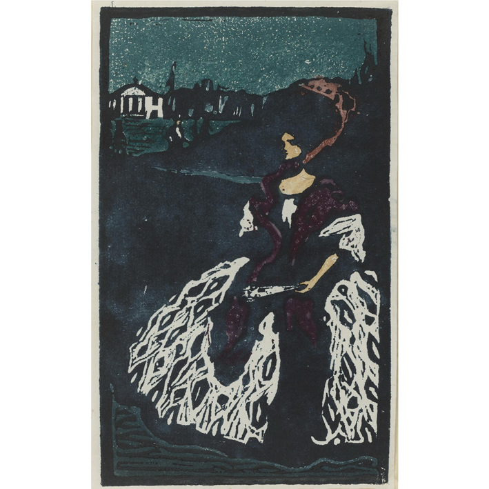  瓦西里·康丁斯基 wassily kandinsky ——贵夫人